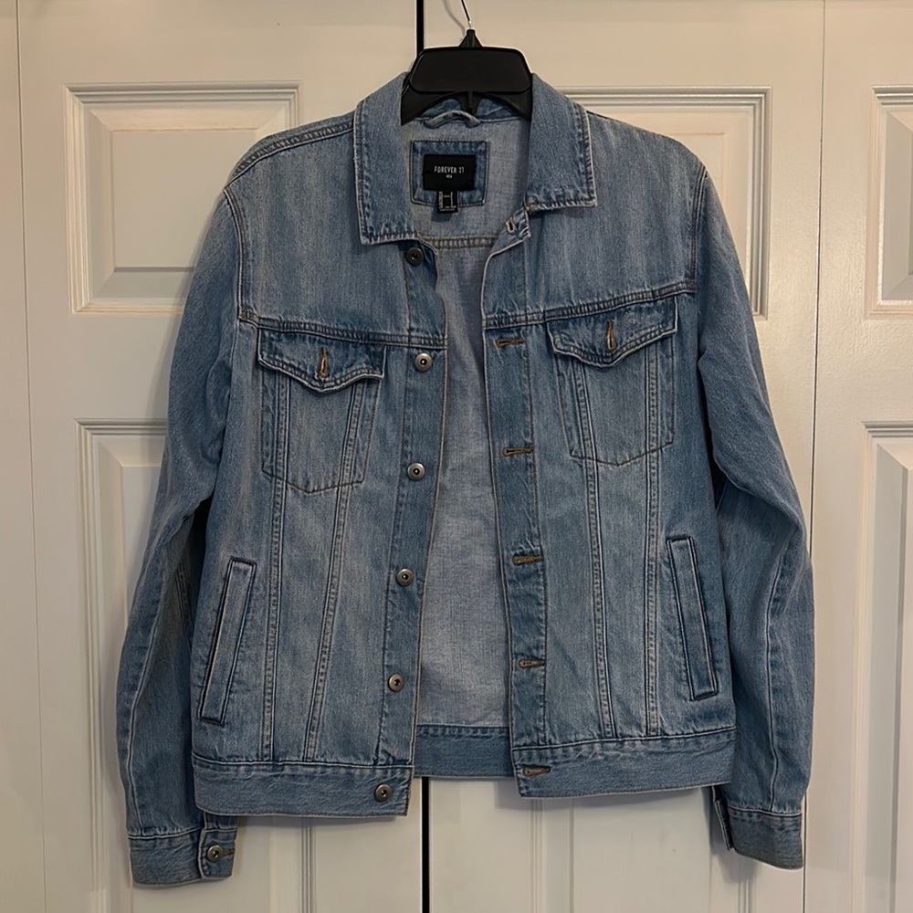 Forever 21 Blue Denim Jacket